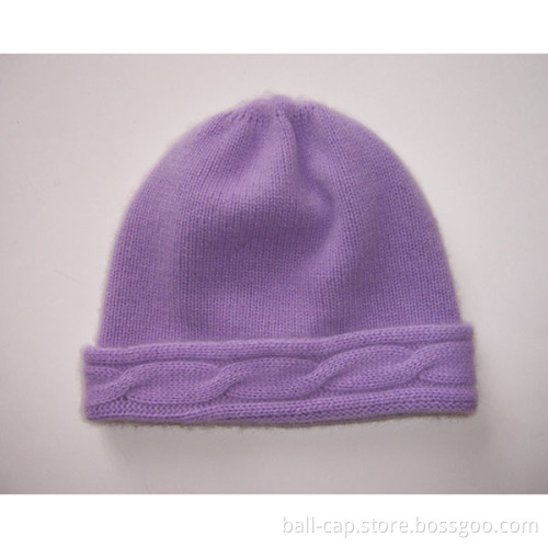 Plain Winter Knitted Cap,hat and cap